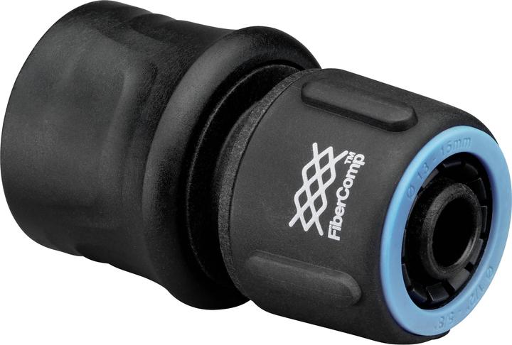 Image du produit Fiskars RACCORD RAPIDE 1/2" - 5/8" FIBERCOMP FS1054786 (Raccord de tuyau, 15 mm)