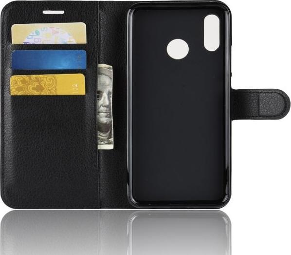 Produktbild MU Classic Litchi Leder Bookcover Series (Huawei P Smart+)