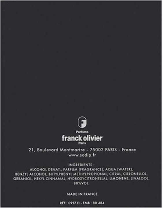 Produktbild Franck Olivier Black Touch (Eau de Toilette, 100 ml)