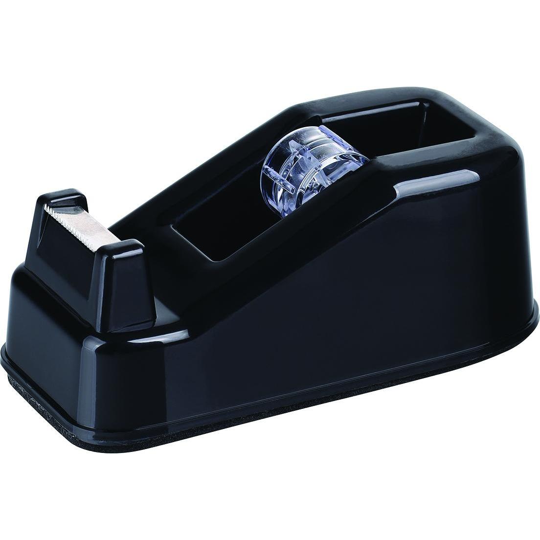 Office Products, Klebeband, Büro-klebebandspender, 12, 5x6, 5x5, 5 cm, schwarz (65 mm)
