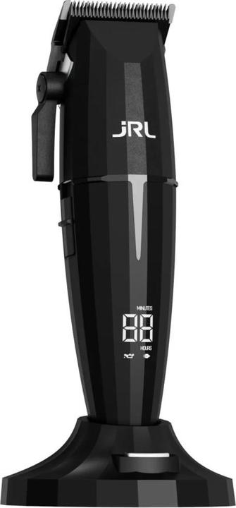 Actual product image JRL Set 2-in-1 Onyx Clipper + Onyx Trimmer with Two Charging Stations black