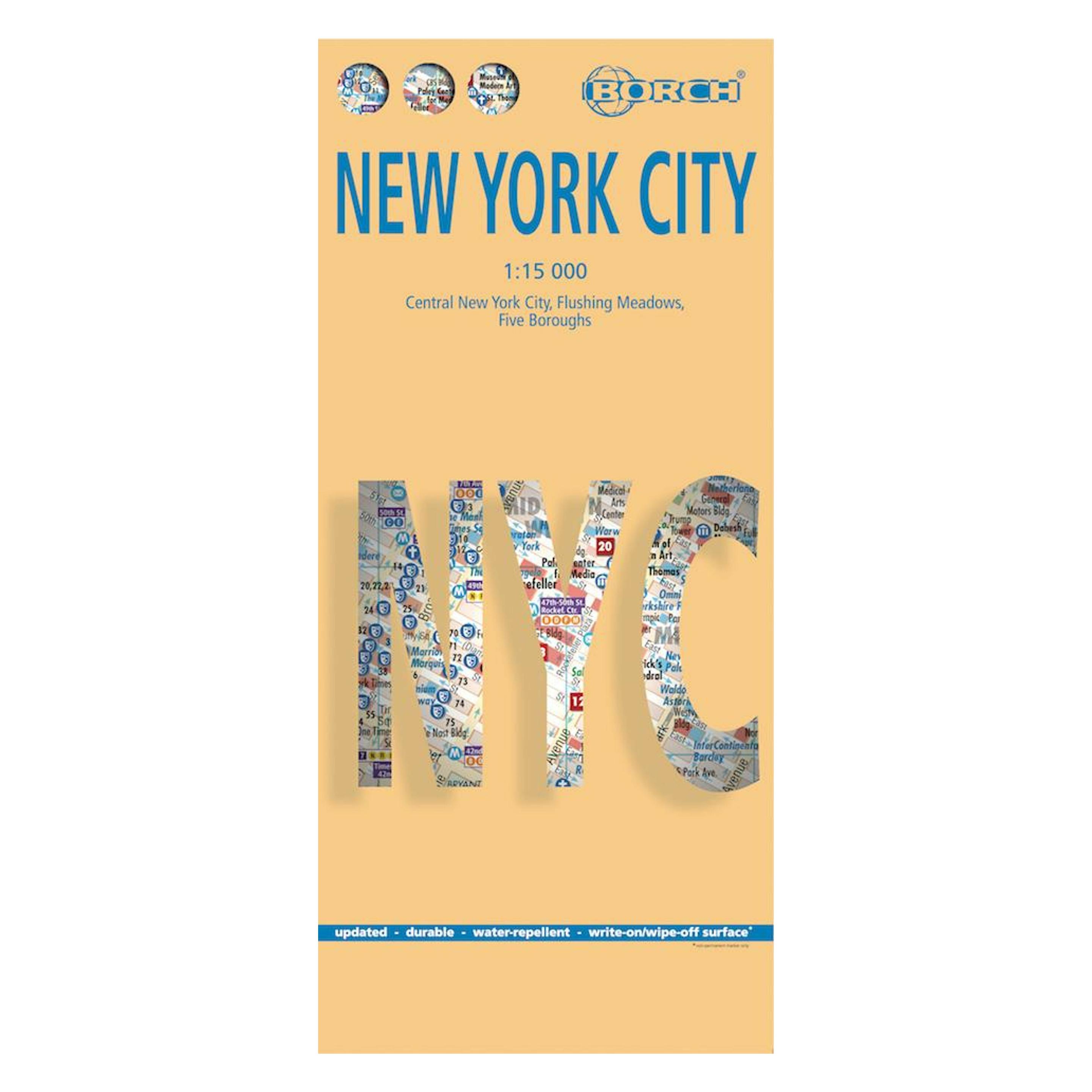 Borch New York City 1 : 15 000. City Map (7463230)