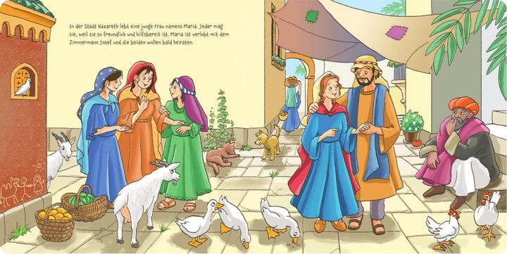 Produktbild Die Weihnachtsgeschichte (Deutsch, Antje Flad, Katharina Wilhelm, 2023)