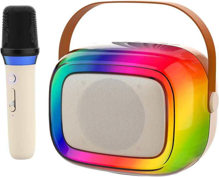 Produktbild Guyucom Karaoke-Maschine mit kabellosem Mikrofon für Kinder