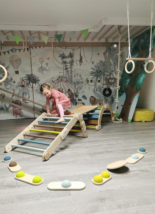 Produktbild small foot Kletterdreieck-Sprossenwand 2in1 „Adventure“