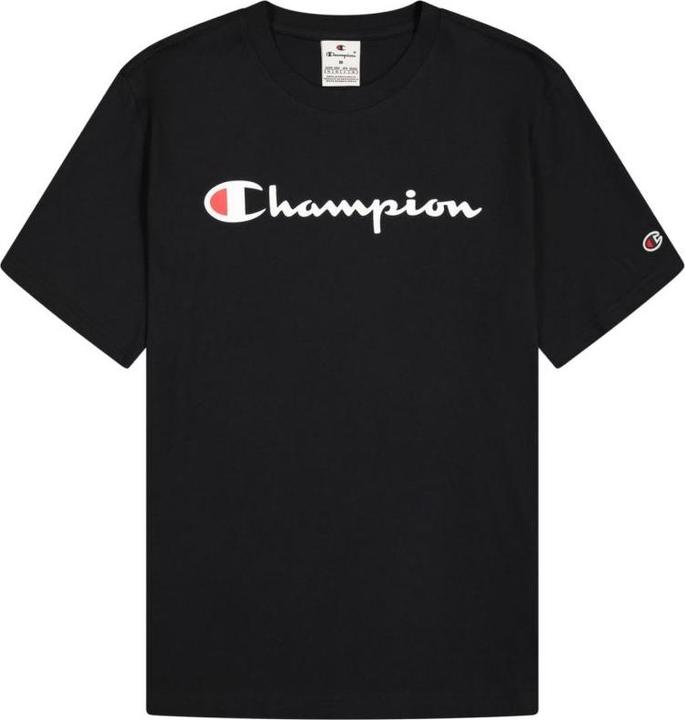 Actual product image Champion Koszulka męska SS Tee czarna 220256 KK001 XL (XL)