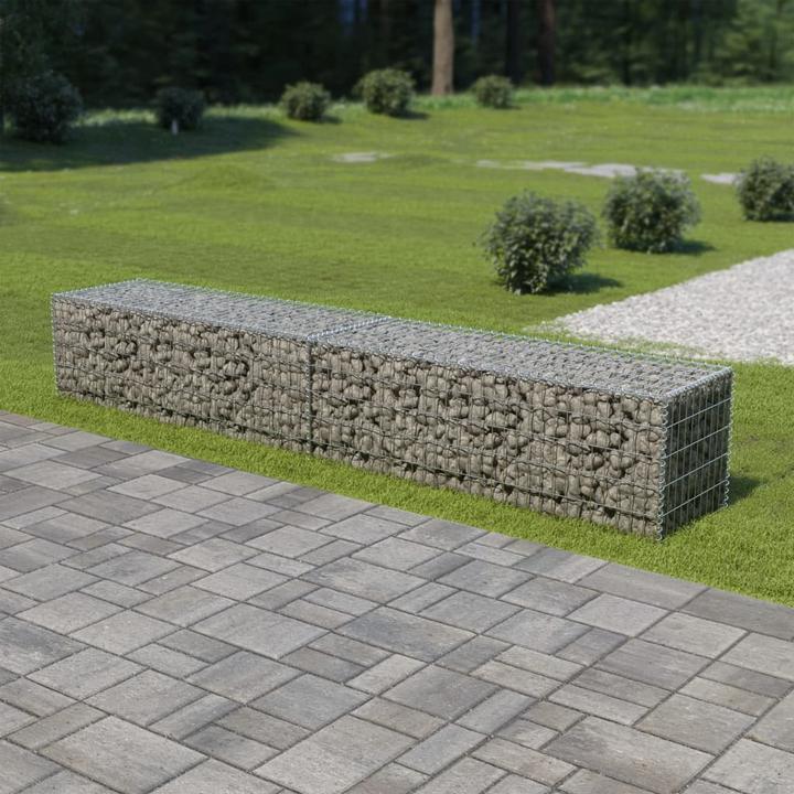 Immagine prodotto vidaXL Gabionenwand mit Abdeckung