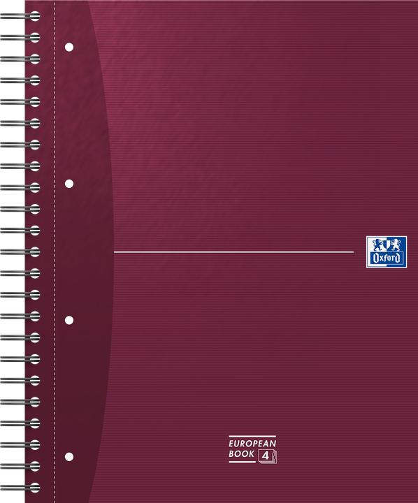 Actual product image Oxford European Book (A4, Lined, Soft cover)