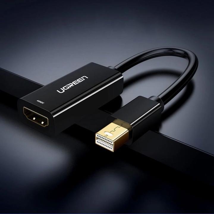 Actual product image Ugreen Mini Display Port to HDMI Adapter Converter 1080P (HDMI, Mini DP, 14 cm)