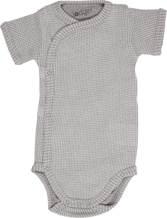 Lodger Romper Ciumbelle adītas kokvilnas bodijs ar īsām piedurknēm Donkey 68 cm RFC 078 68 (68)