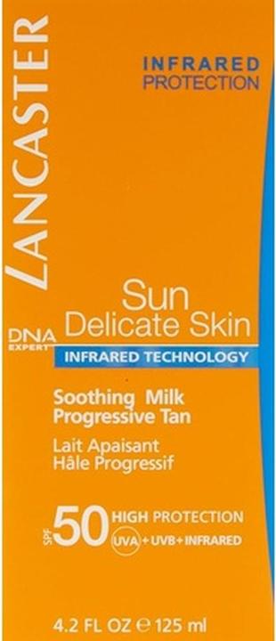 Immagine prodotto Lancaster Sun Care Ultra Soothing Protection (Delicate Skin) SPF 50 (Crema solare, SPF 50, 125 ml)