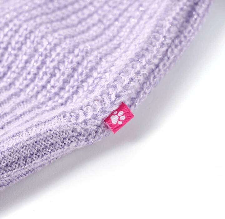 Produktbild VidaXL Kinder-Pulloverweste Gestrickt Helllila 140,Material: 67 (140)