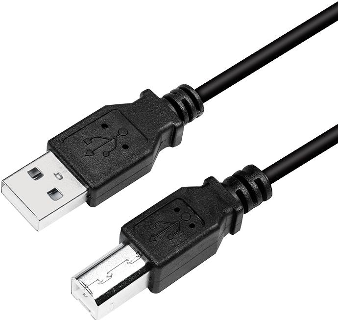 Actual product image LogiLink CU0007B (2 m, USB 2.0)