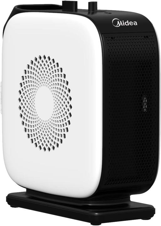 Midea NTY15-19CAE Indoor Black, White 1500 W Electric room heater with fan (1500 W)