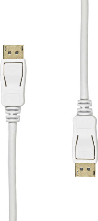 Produktbild ProXtend DisplayPort Cable 1.4 3M White (3 m, DisplayPort)