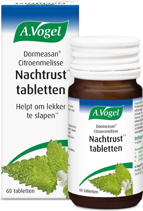 Image du produit A. Vogel Dormeasan Lemon Balm Restful Sleep Comprimés 60 Comprimés
