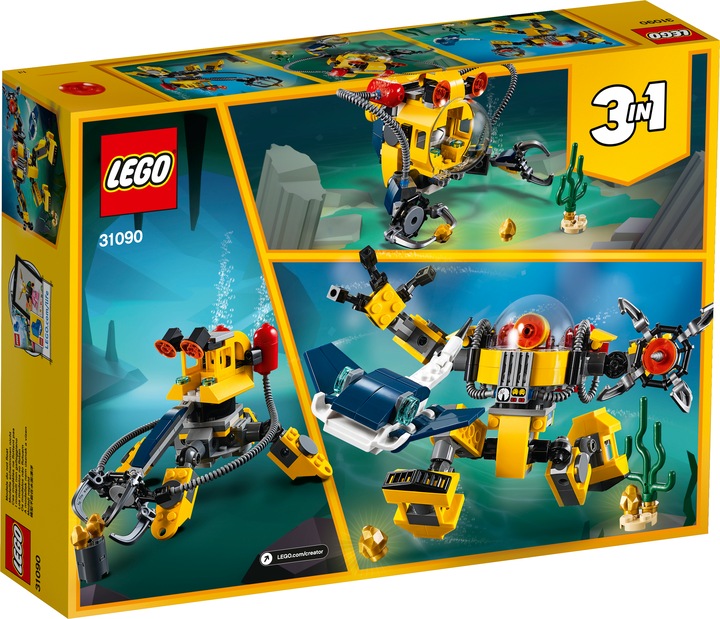 Immagine prodotto LEGO Robot subacqueo (31090, LEGO Creator 3-in-1)