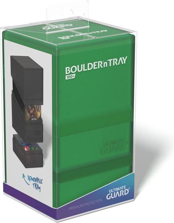 Actual product image Ultimate Guard Boulder'n'Tray 100+ Emerald