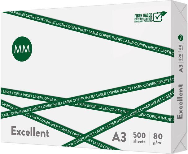 Actual product image 360 Excellent copy paper FSC, A4, 80 g/m² (A3, 500 Sheets, 80 g/m²)