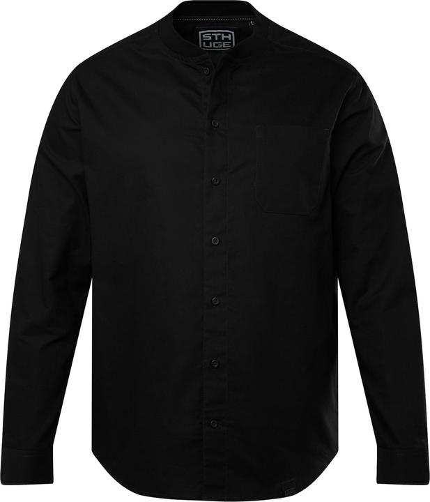 Immagine prodotto Sthuge Camicia con maniche lunghe e colletto in stile college, fino alla tg. 8XL (6XL)