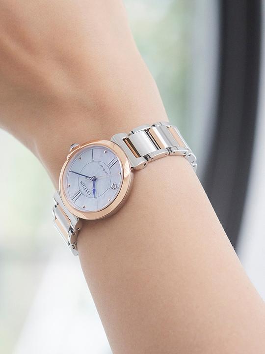 Produktbild Citizen EM1074-82D Eco-Drive Elegance Damenuhr 30mm 5ATM (Analoguhr, 30 mm)