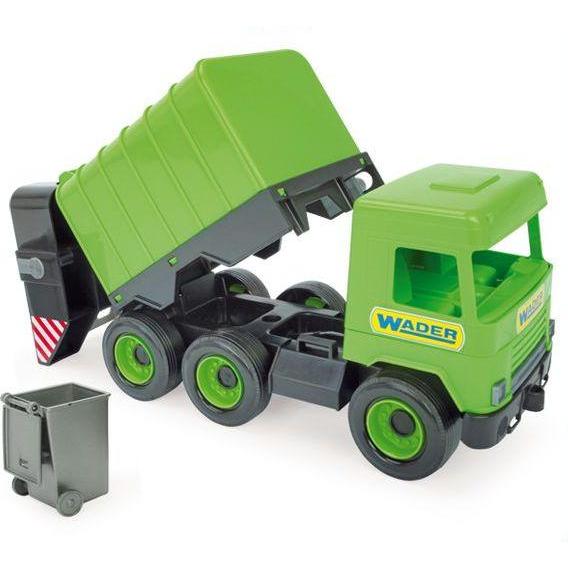 New Ray Green Middle Truck Müllwagen im Karton