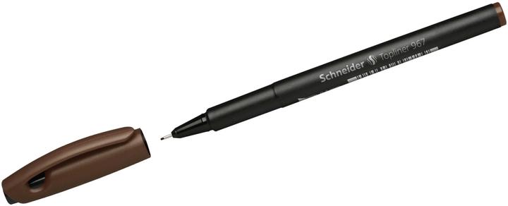 Produktbild Schneider Fineliner 967 0.4 mm, Braun, 1 Stück, Set (Braun, 1 x)