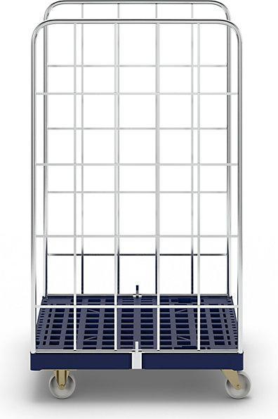 Actual product image kaiserkraft Roller container with plastic roller plate (500 kg)