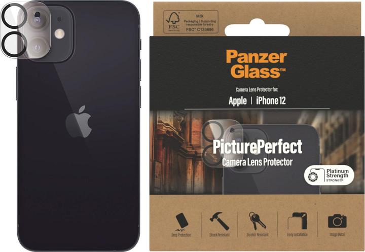 Actual product image PanzerGlass PicturePerfect Camera Lens Protector (1 pcs., Apple iPhone 12)