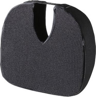 Produktbild Vital Steissbeinkissen Jersey Bezug schwarz mit Antirutschunterseite (40 x 45 x 8 cm)