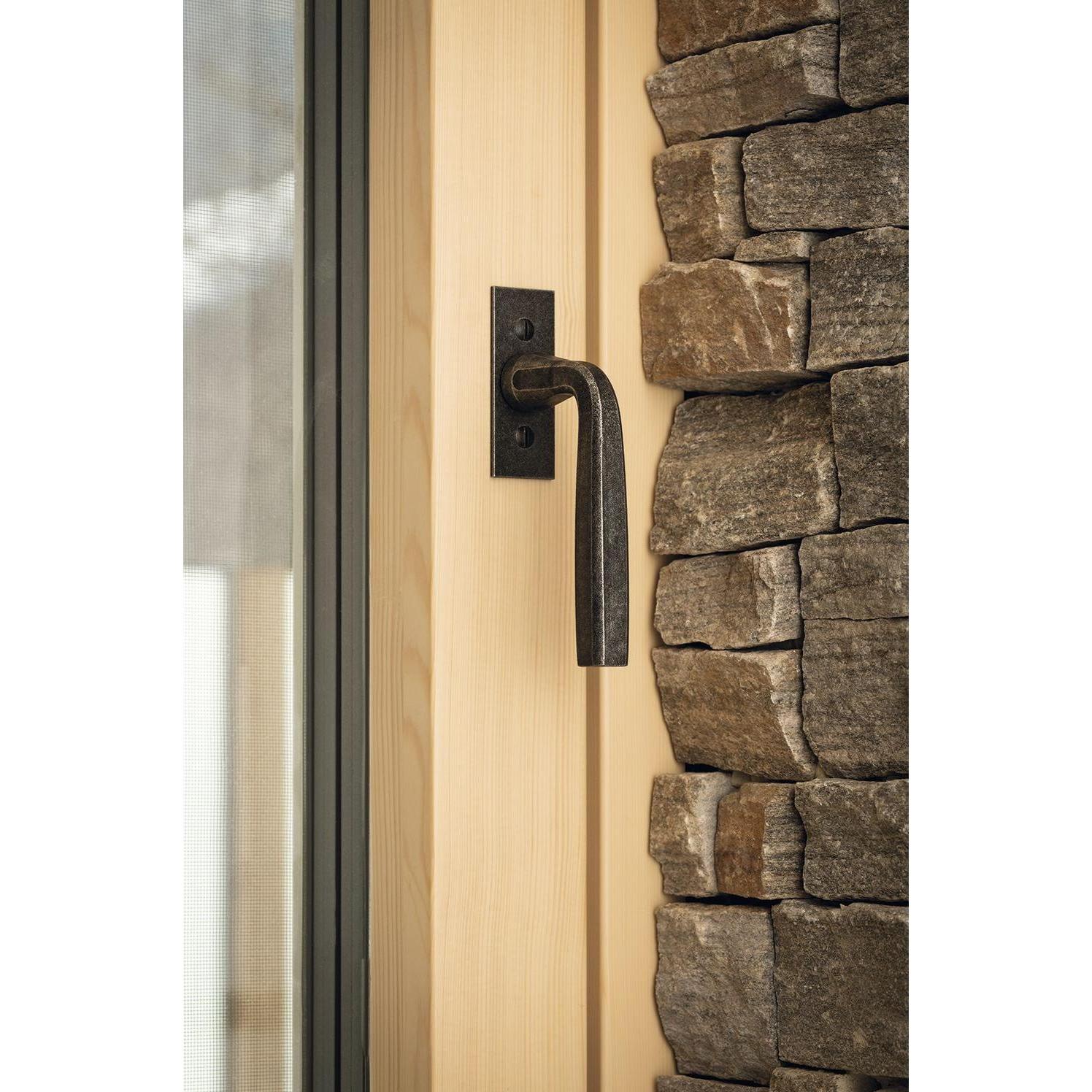 Thumbnail - Halcö, Türgriff + Fenstergriff, Fenstergriff HALL - sichtbar geschraubt, 7x35, 122, Eisen verzinkt (Türgriff)
