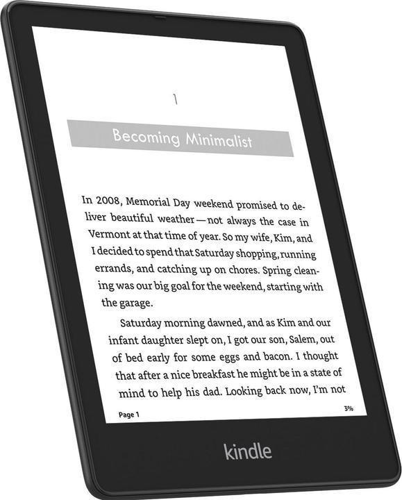 Actual product image Amazon Kindle Paperwhite Signature Edition (11th Generation) 2021 (6.80", 32 GB, Black)