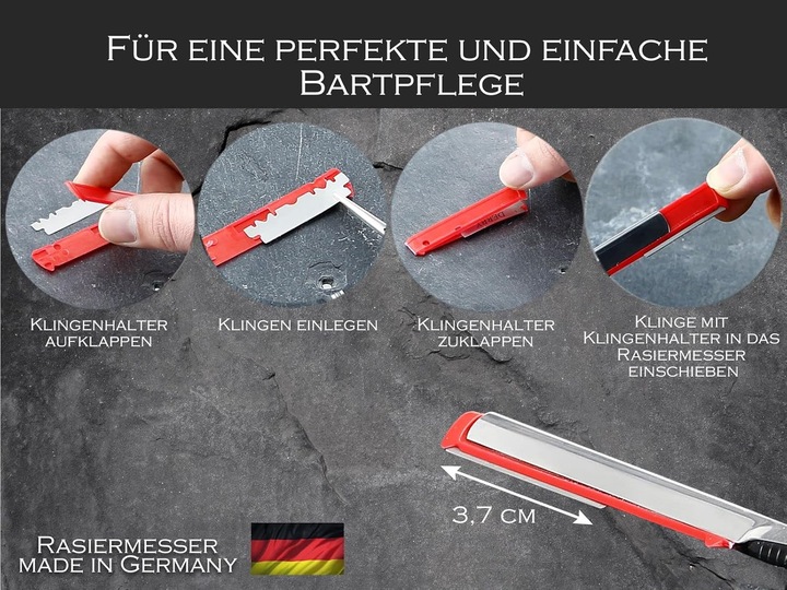 Actual product image InstrumenteNrw Rasiermesser mit Wechselklingen