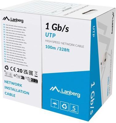 Actual product image Lanberg LCU6-10CC-0100-S (U/UTP, 100 m)
