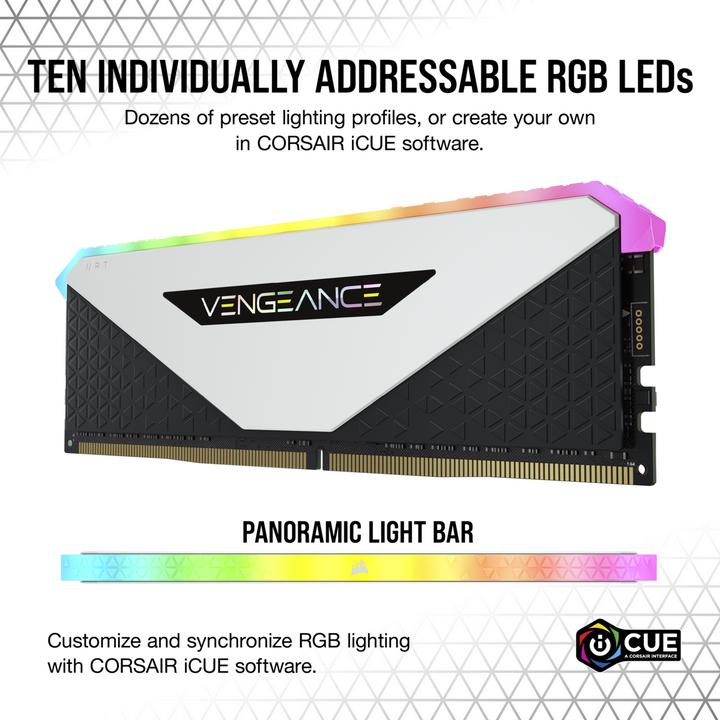 Produktbild Corsair Vengeance RGB RT (4 x 8GB, 3200 MHz, DDR4-RAM, DIMM)