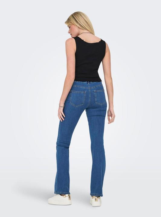 Produktbild Only ONLWAUW Hohe Taille Ausgestellt Jeans Flared fit jeans (32)