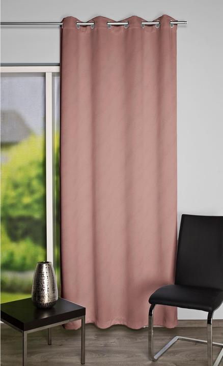 Stotz Decor Galaxy blackout curtain 135 cm x 245 cm, pink (135 x 245 cm)