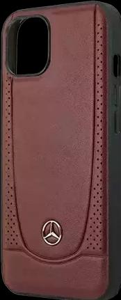 Produktbild Mercedes MEHCP14SARMRE iPhone 14 6,1" czerwony/red hardcase Leather Urban Bengale (Apple iPhone 14, Apple iPhone 13)