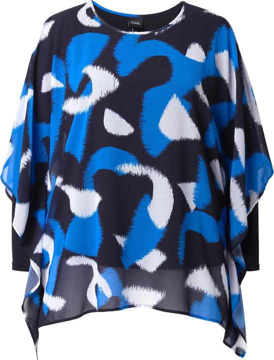 Actual product image Ulla Popken Tunika, doppellagig, Oversized, Rundhals, Langarm (60)