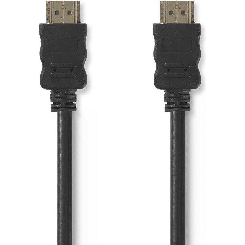 Nedis HDMI High Speed mit Ethernet 4K (7.50 m, HDMI), Video Kabel