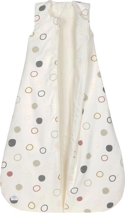 Actual product image Lässig Sleeping bag circles offwhite (68 cm, 2.5 TOG, All-season)