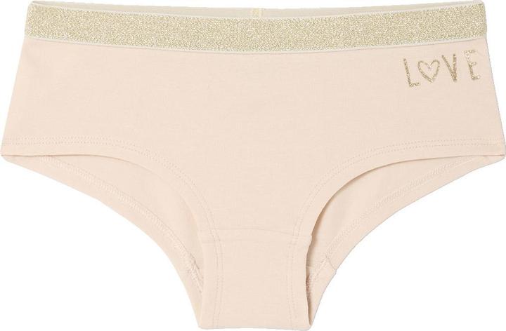 Immagine prodotto Vertbaudet Bio-Kollektion: 5er-Pack Mädchen Shortys Leo & Love (158, Confezione da 5 pezzi)