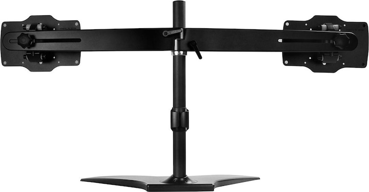 Produktbild Silverstone SST-ARM23BS-L - Dual Monitorarm (Tisch, 32.01")