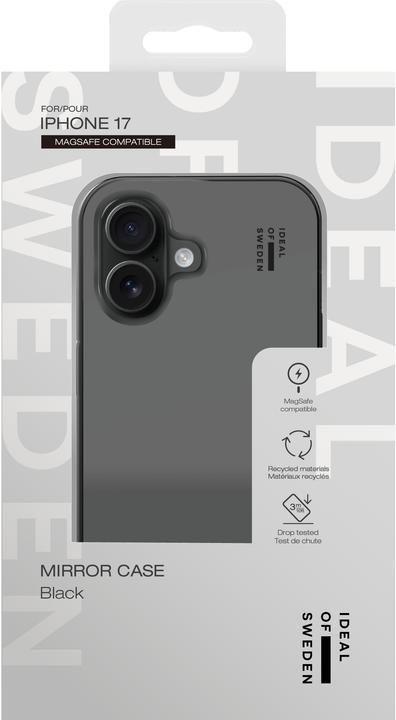 Actual product image iDeal Of Sweden iPhone 17 Mirror Case Magsafe - Black (Apple iPhone 17)