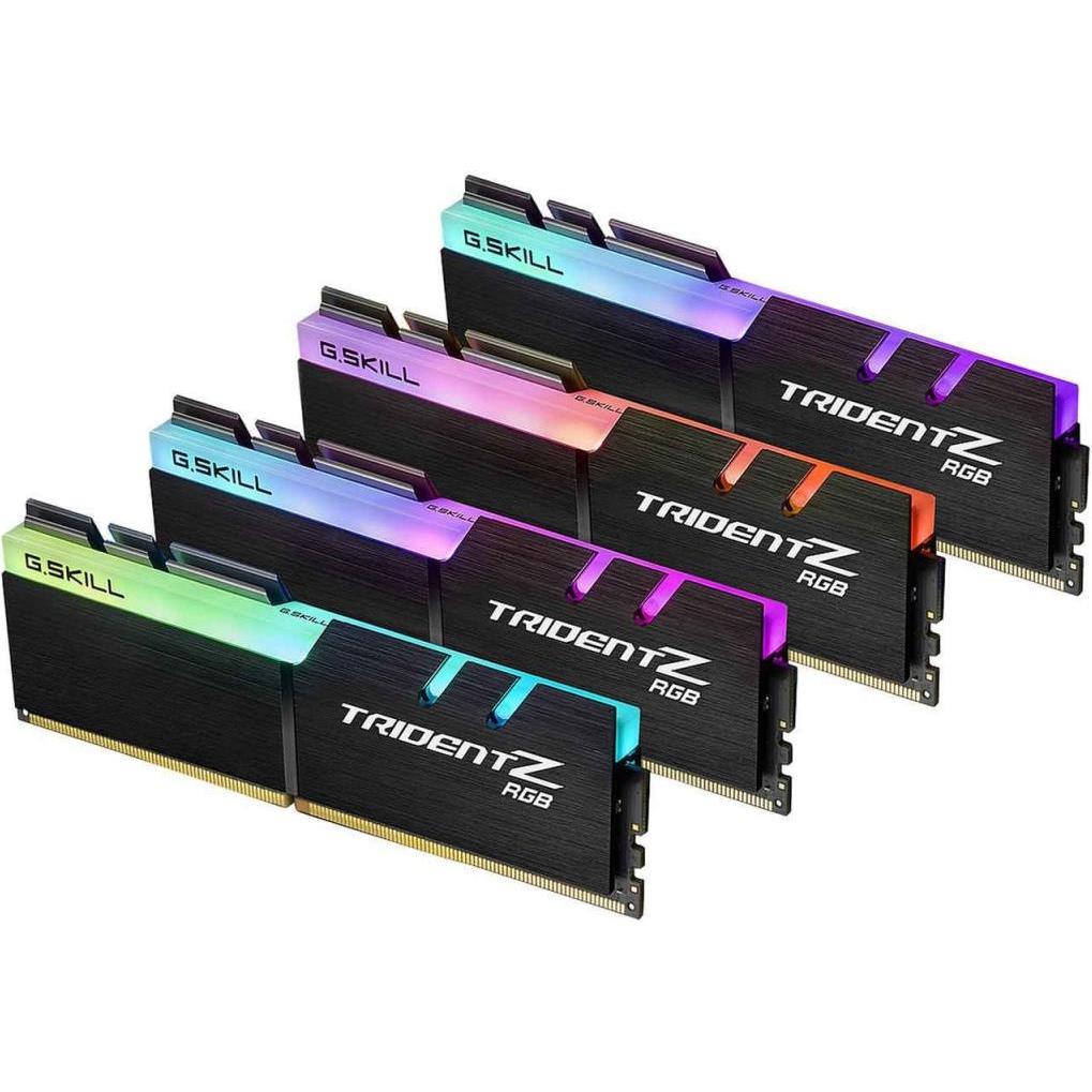 G.Skill Trident Z RGB (4 x 8GB, 3200 MHz, DDR4-RAM, DIMM), RAM, Schwarz