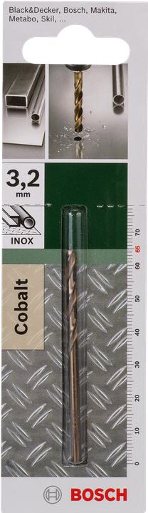 Actual product image Bosch Zubehör Metal drill HSS-Co, DIN 338 D= 3.2 mm L= 65 mm (3 mm)