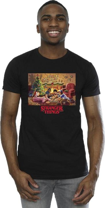 Produktbild Netflix Stranger Things Christmas Gathering TShirt (5XL)