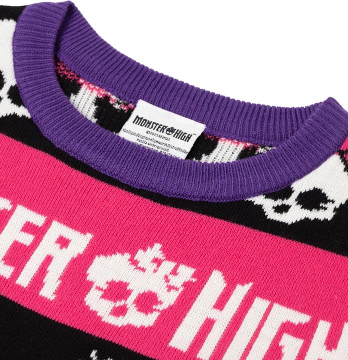 Produktbild Monster High Pullover Mädchen weihnachtliches Design (128)