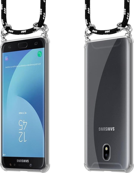 Produktbild Cadorabo TPU Handy Kette SILBER Cover