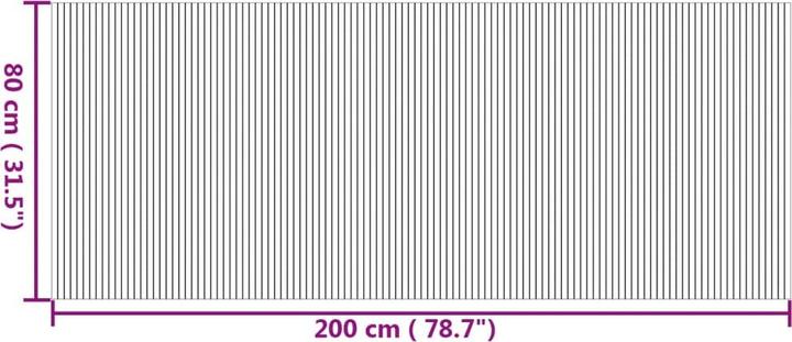 Produktbild vidaXL Teppich (80 x 200 cm)
